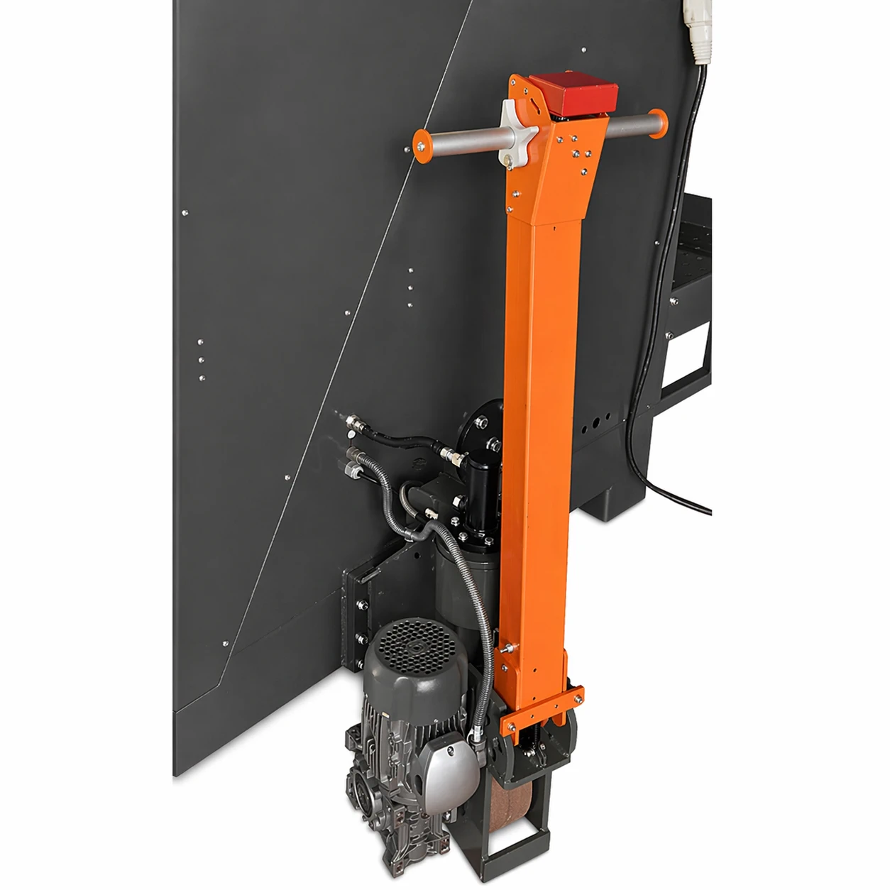 facile spostamento della macchina grazie alle ruote motorizzate