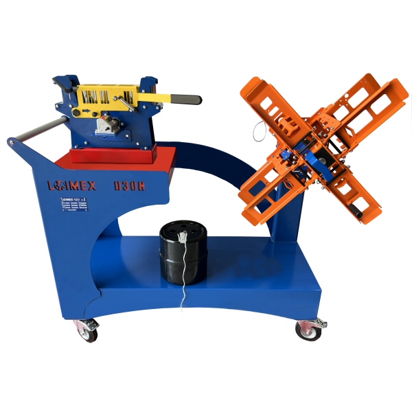 Measuring and coiling machines