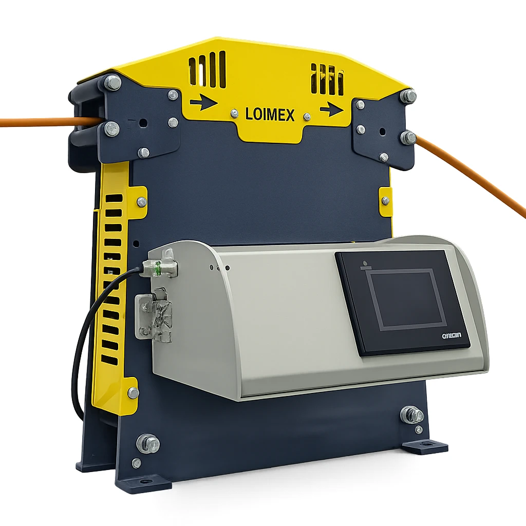 para cabos redondos de 1 a 20 mm Ø.