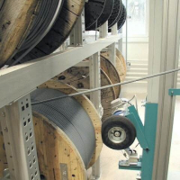 Motorización manual estantería