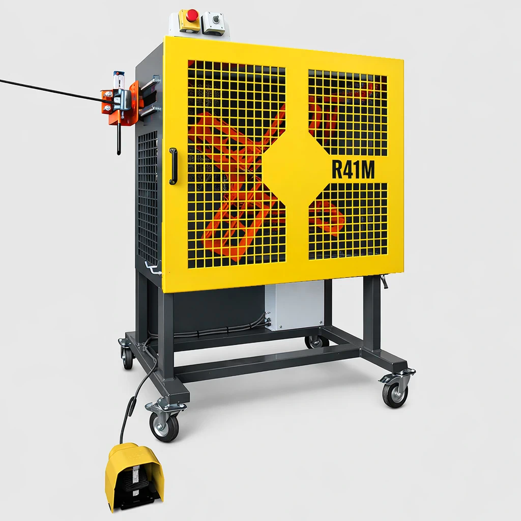 para enrolar cabo with a motorized unit