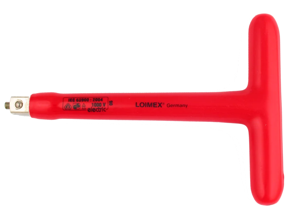 • Punta macho con esferas accionadas por muelle.<br>
• Fabricada en Stahl templado.<br>
• Isolierung en resina especial blanda antigolpes.