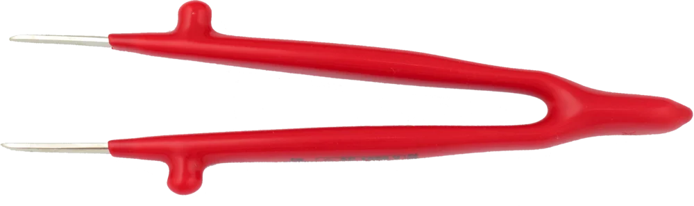 • Fabricada en Stahl templado.<br>
• Isolierung en resina especial blanda antigolpes.