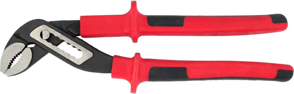 • Gemaess <b>DIN ISO 8976.</b><br>
• Cromada con articulación machihembrada.<br>
• Griffe de dos componentes aislados 1000V.