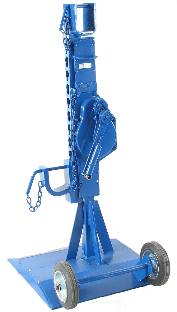 Gato mecánico de cremallera  hasta 2600mm Ø 