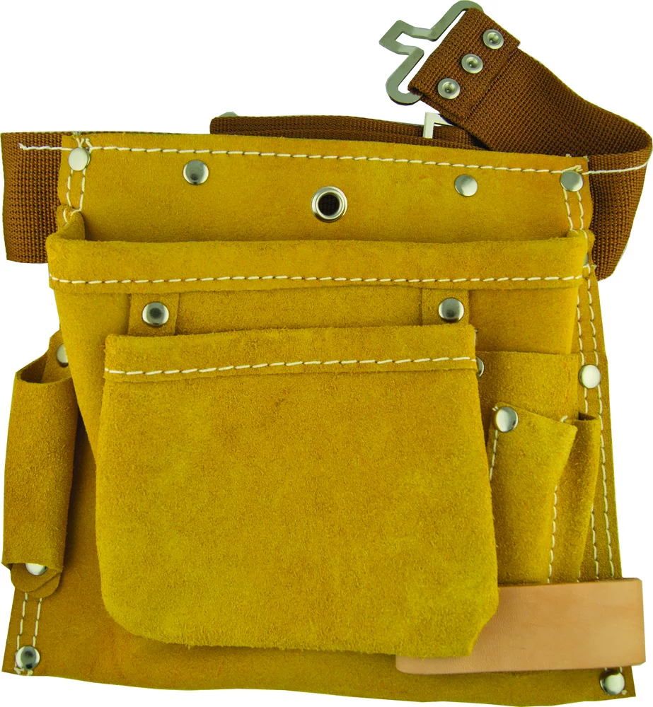 Bolsa de cuero con cinturón 