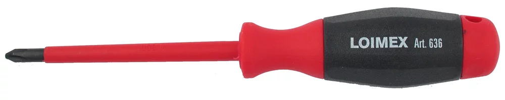 Destornillador de estrella mango 2 componentes aislado 1000V